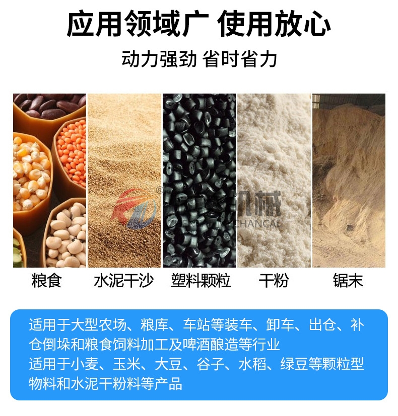 面粉螺旋输送机应用