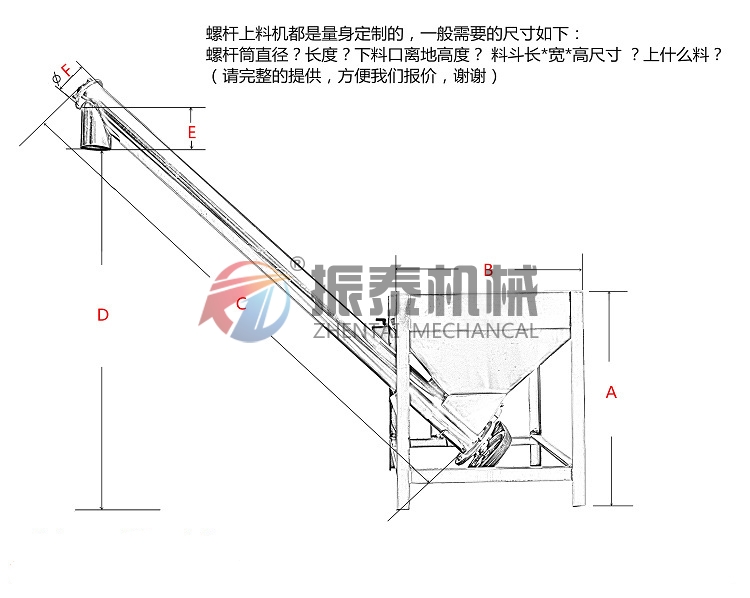 螺旋送料机技术要求